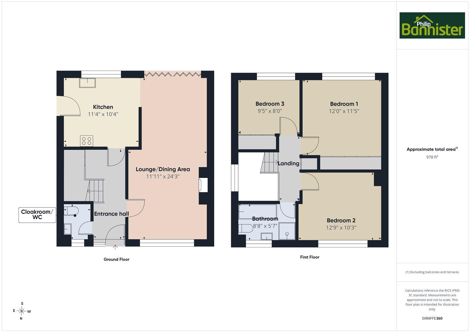 Kirk Rise, Kirk Ella, Hull floorplan