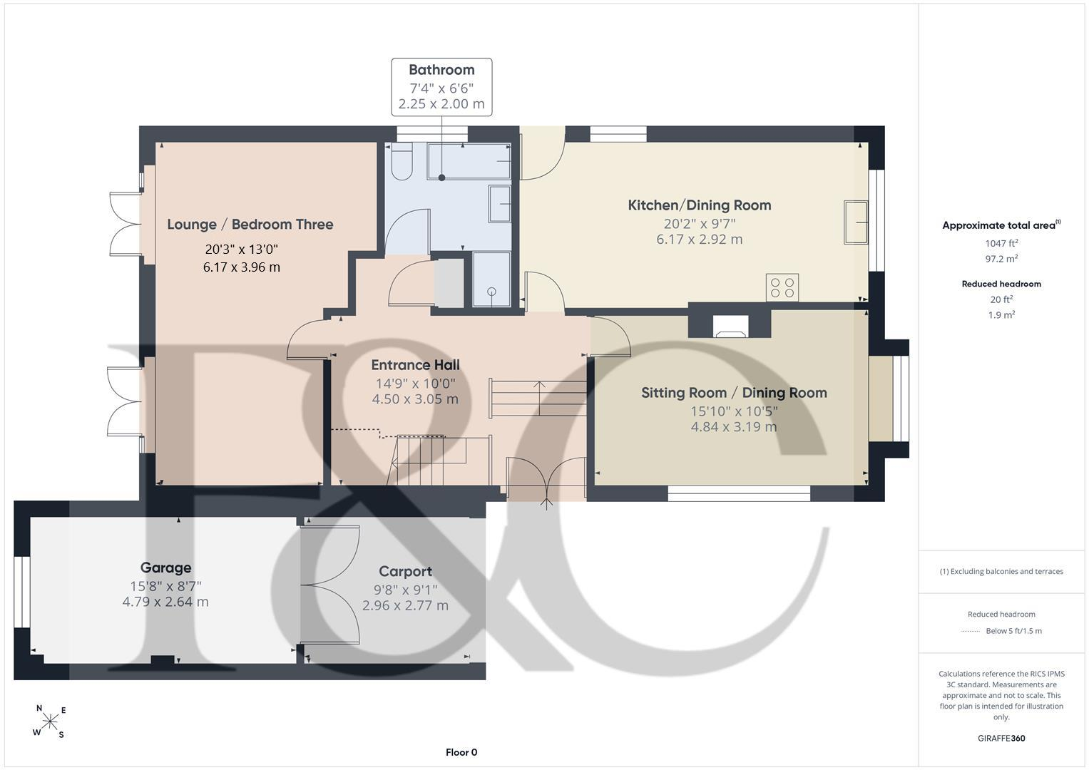 Woodlands Close, Little Eaton, Derby floorplan