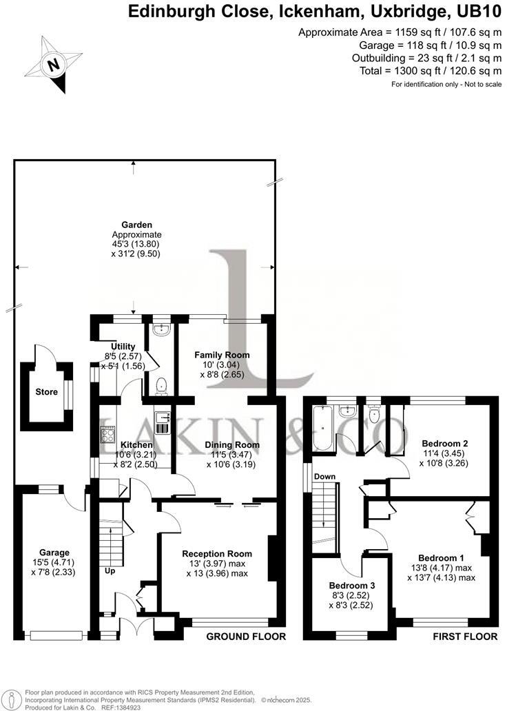 Edinburgh Close, Ickenham, UB10 floorplan