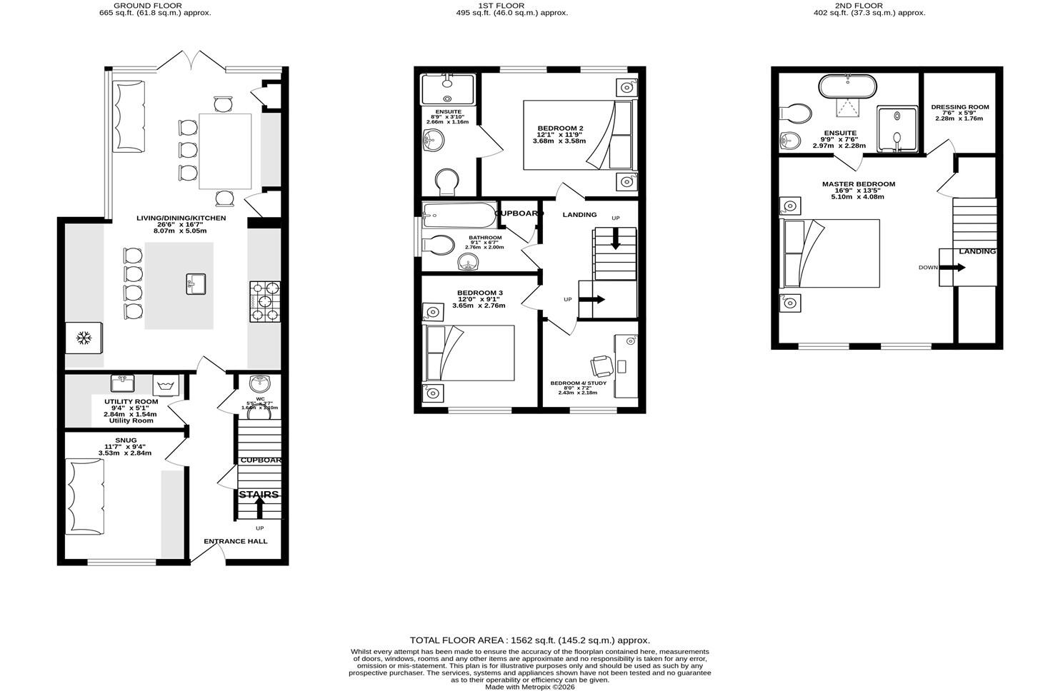 Appleby Crescent, Mobberley floorplan