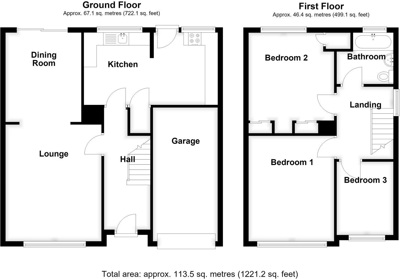 Welland Road, Boston floorplan
