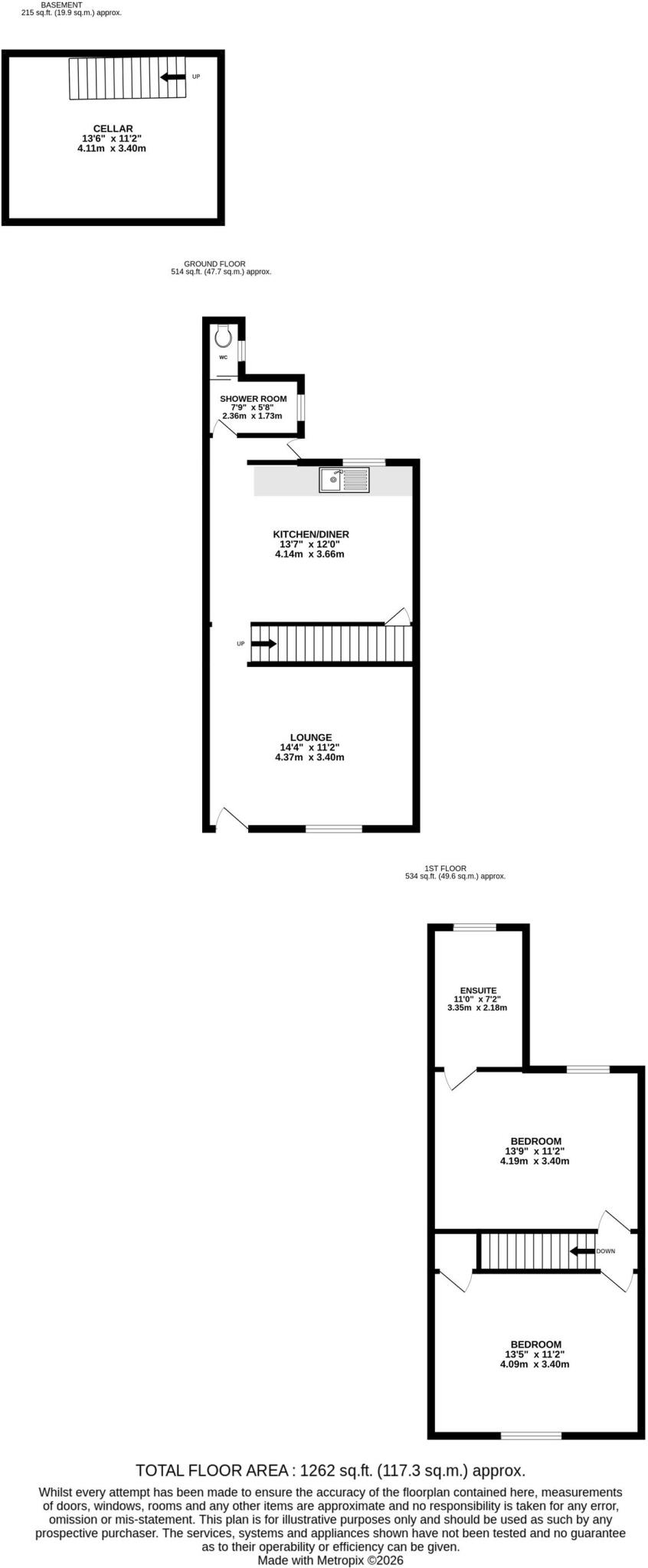 Dale Street, Chatham, ME4 floorplan