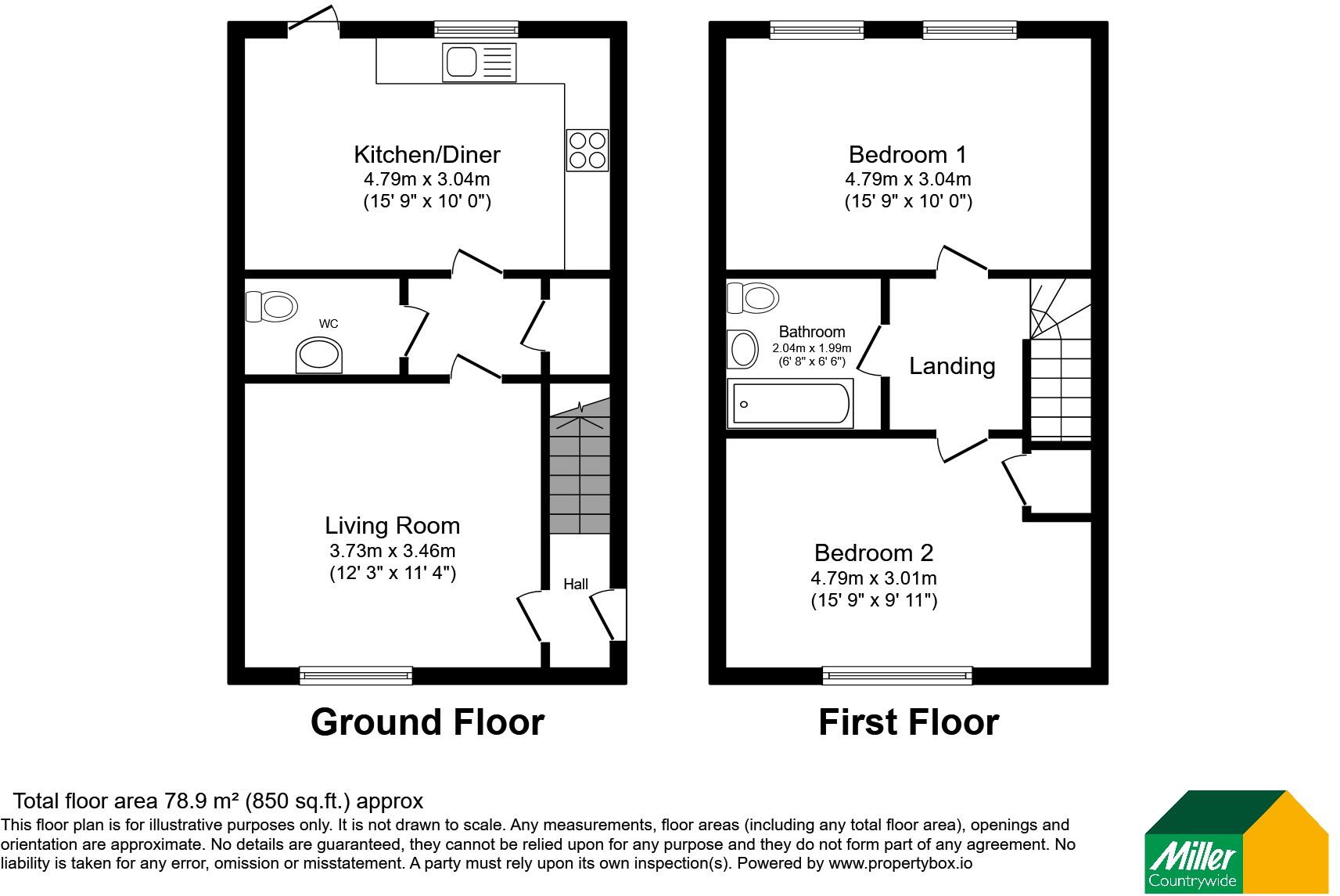 Plover Way, Bude, Cornwall, EX23 floorplan