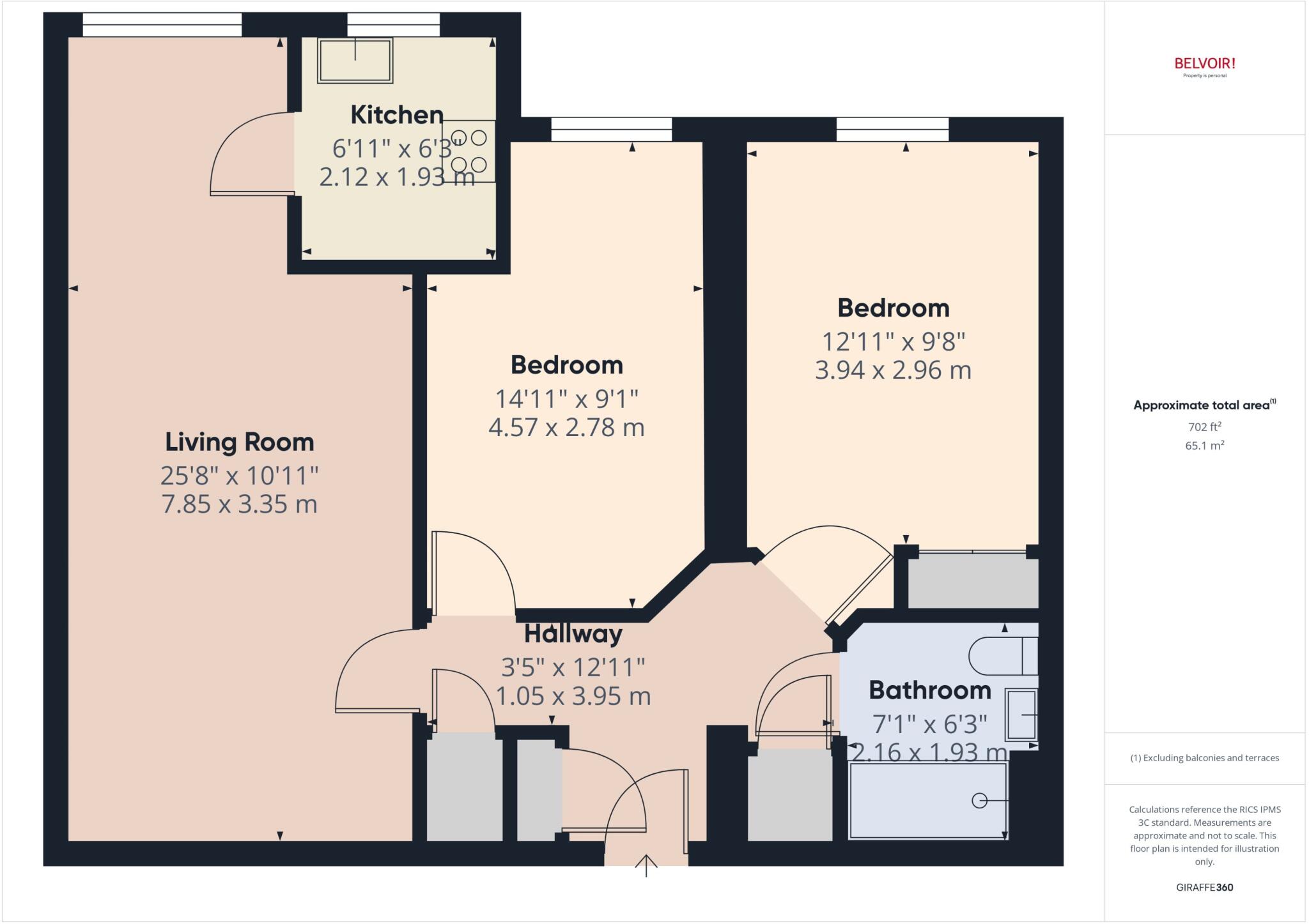 Bath Road, Calcot, Reading, RG31 floorplan