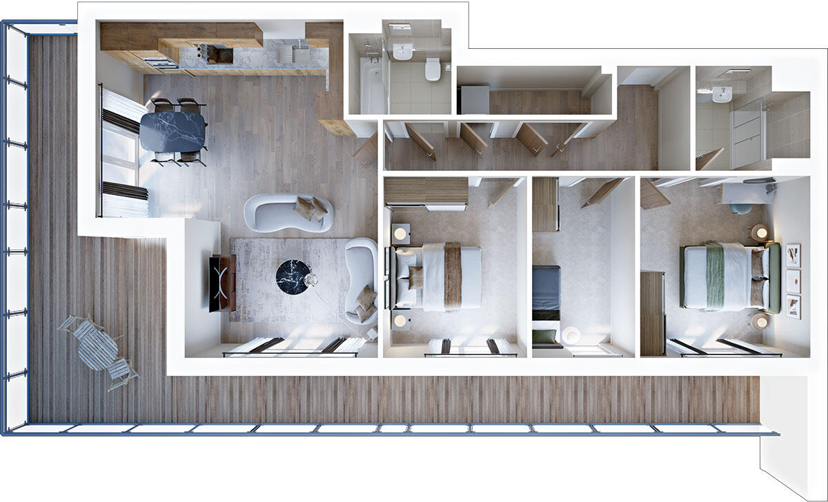 Kings Ride, Ascot floorplan