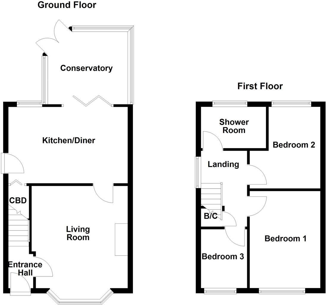 Woodmoor Drive, Crigglestone, Wakefield floorplan