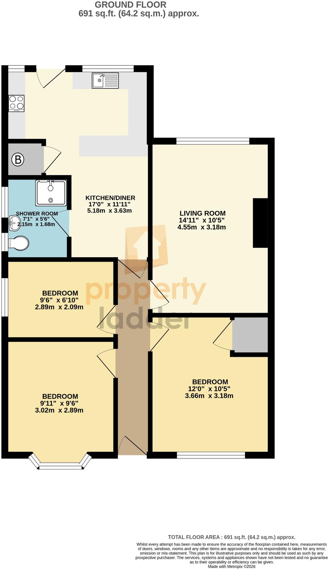 Carleton Road, Sprowston, NR7 floorplan