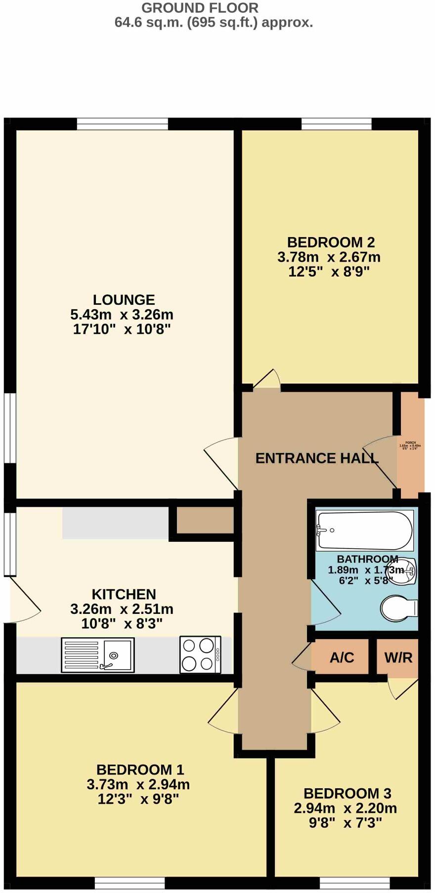 Eyres Drive, Alderbury, Salisbury floorplan