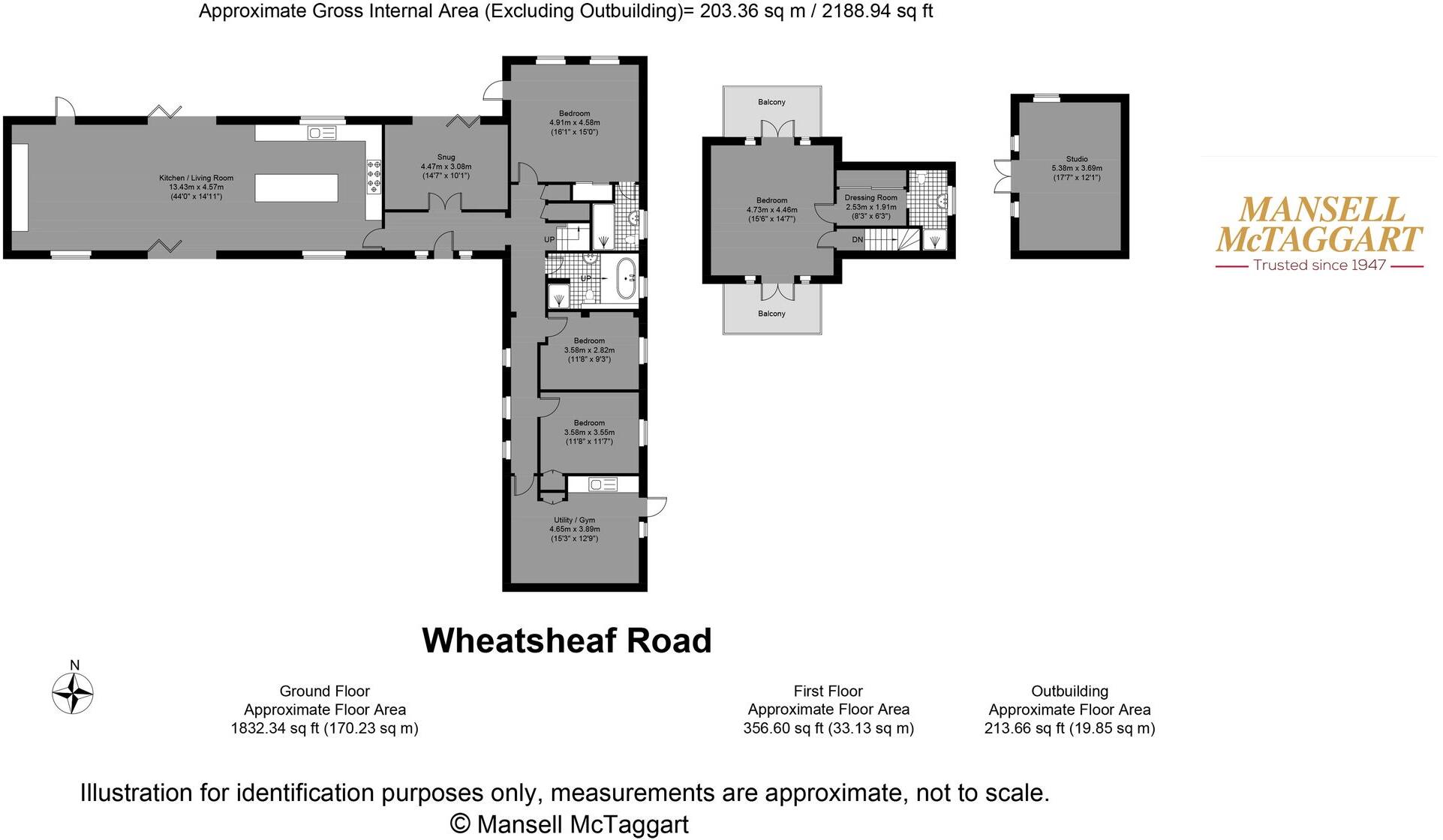 Wheatsheaf Road, Woodmancote, BN5 floorplan