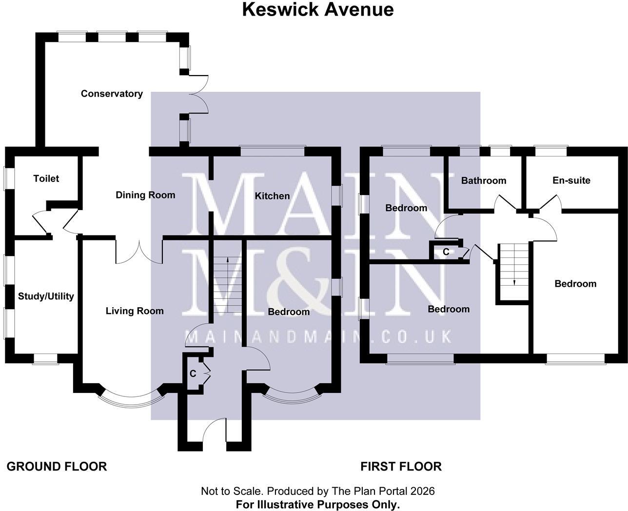 Keswick Avenue, Gatley, Cheadle floorplan