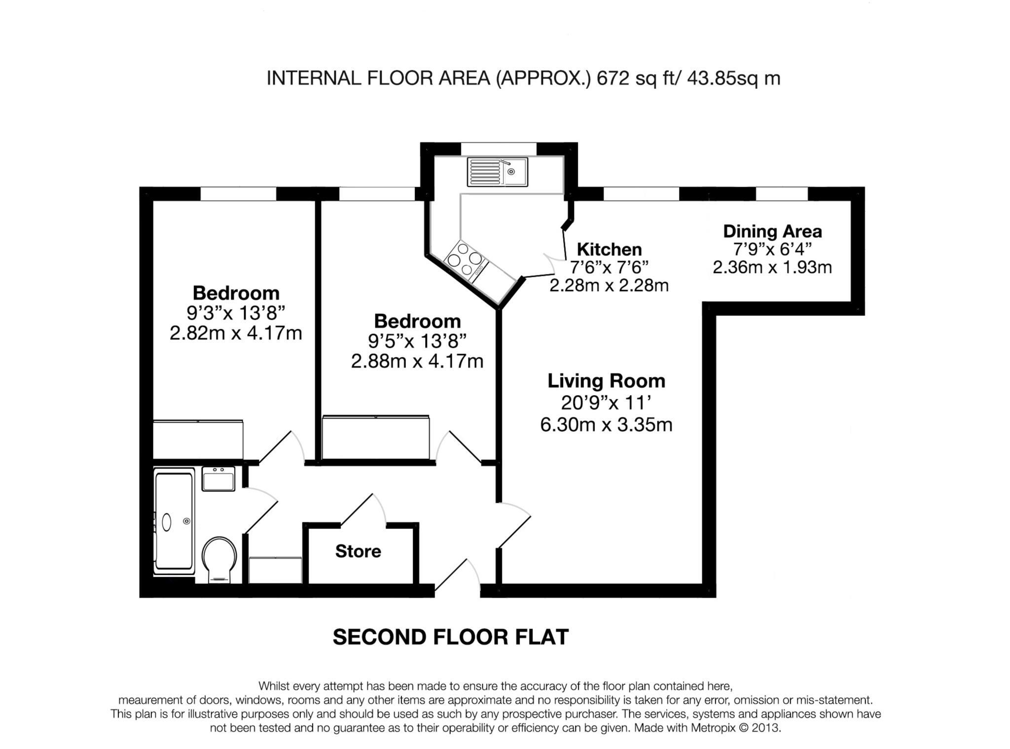 Gibson Court, Hinchley Wood floorplan