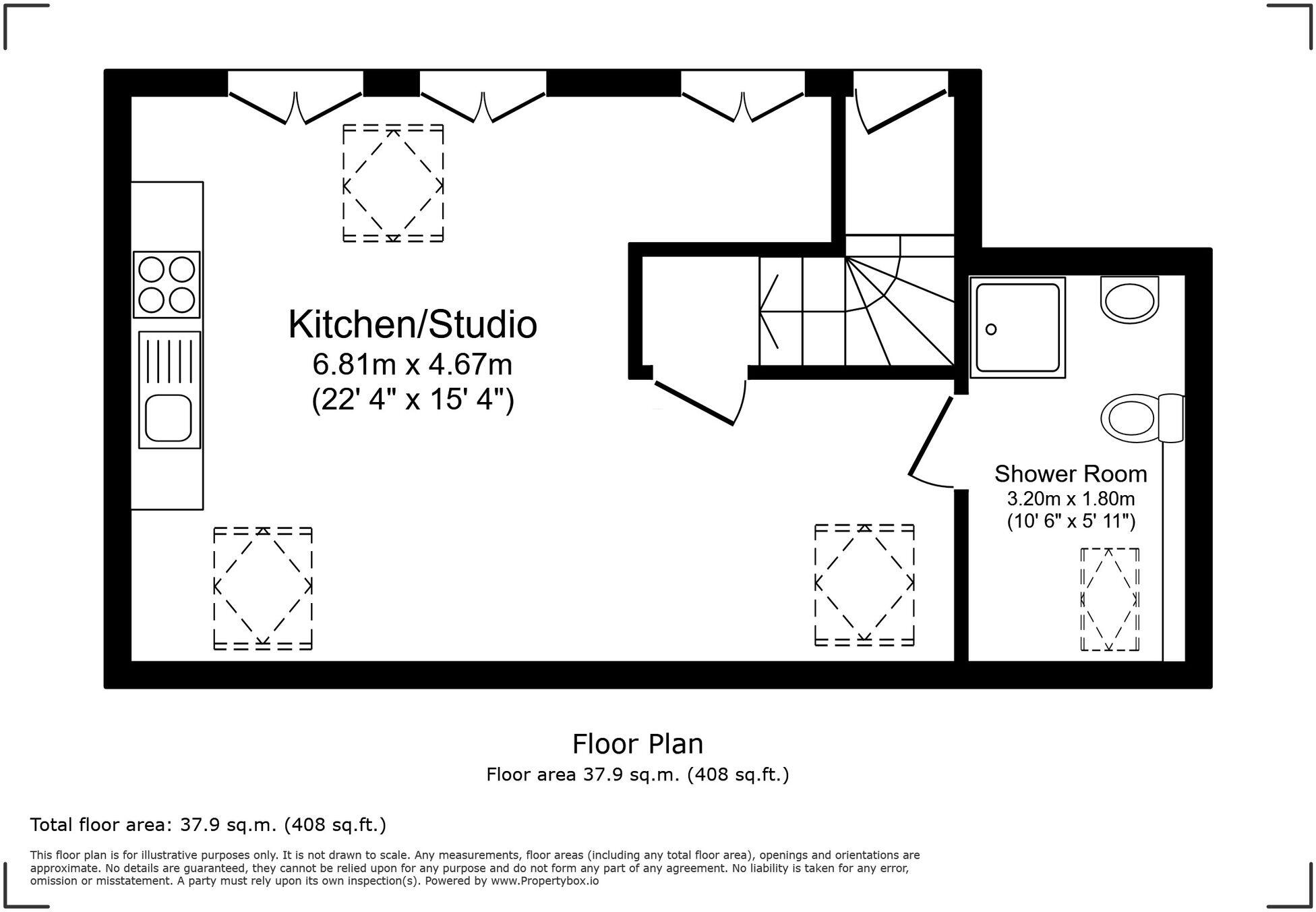 Three Bridges Road, Crawley, RH10 floorplan