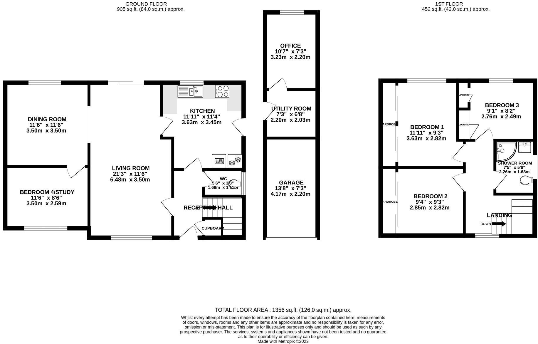 Lingfield Road, Royston floorplan