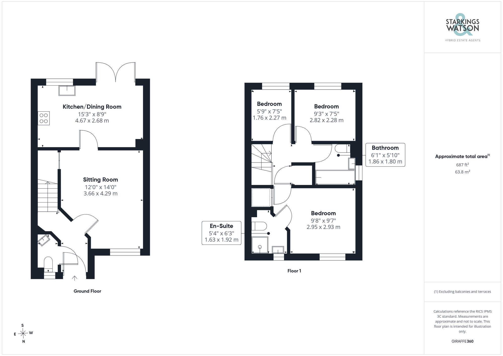 Harrier Way, Diss floorplan