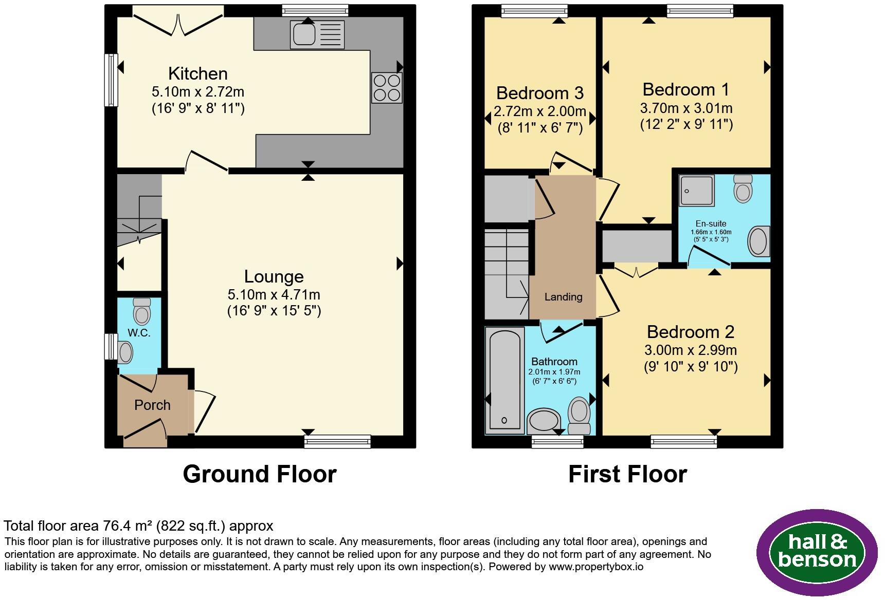 Aumonier Way, ALFRETON floorplan