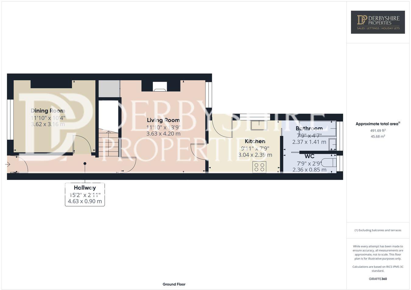 Greenhill Lane, Riddings, DE55 floorplan