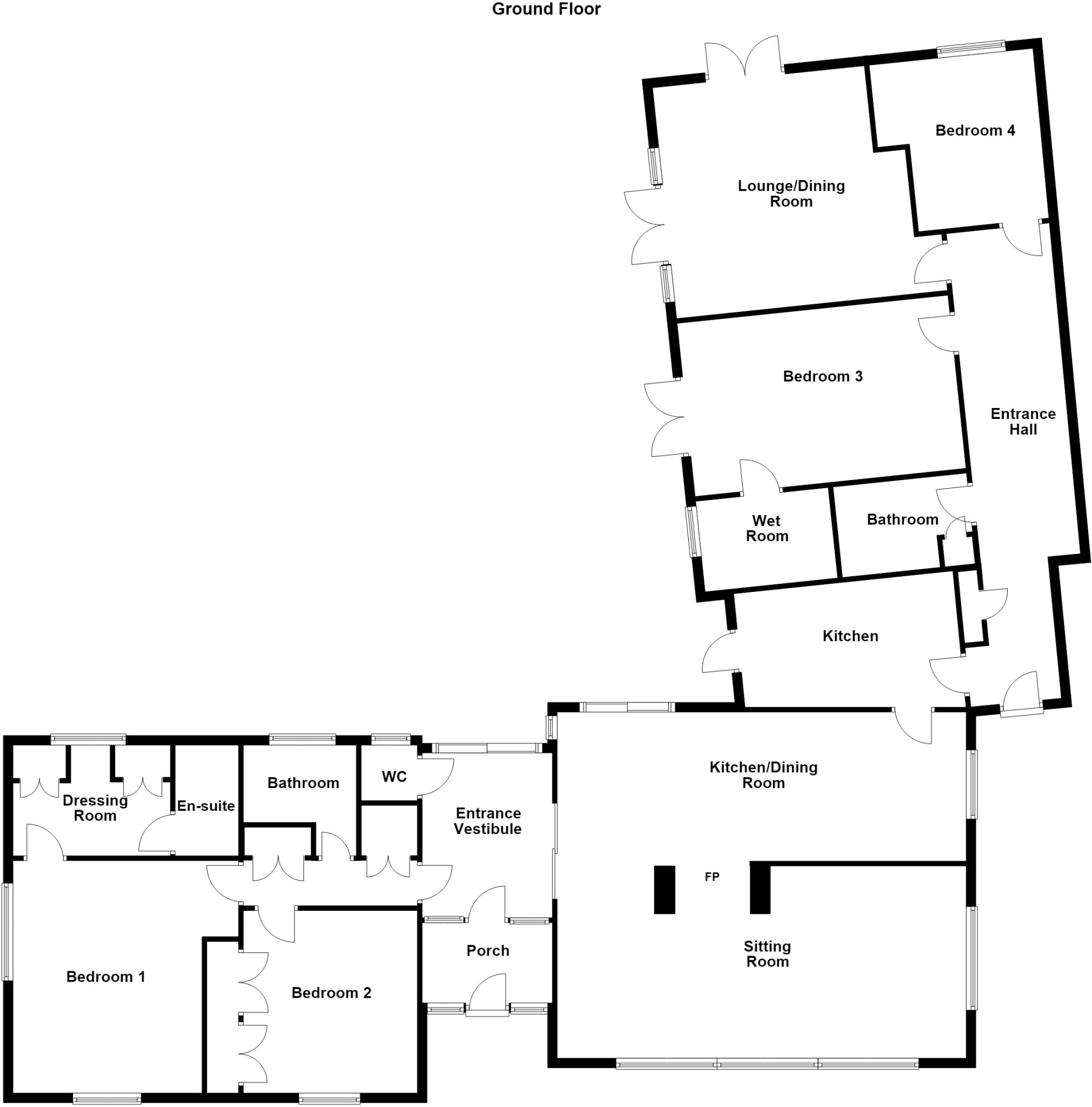 Glebe View, Turnpike Hill, Withersfield, Suffolk floorplan