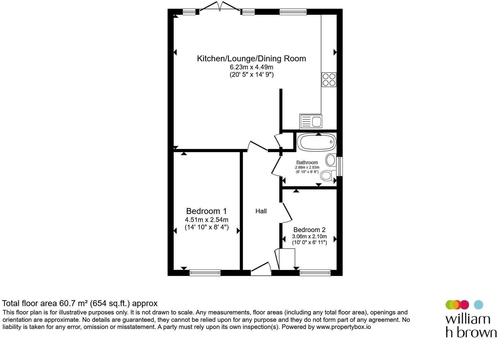 Cordwainer Croft, Pocklington, York floorplan