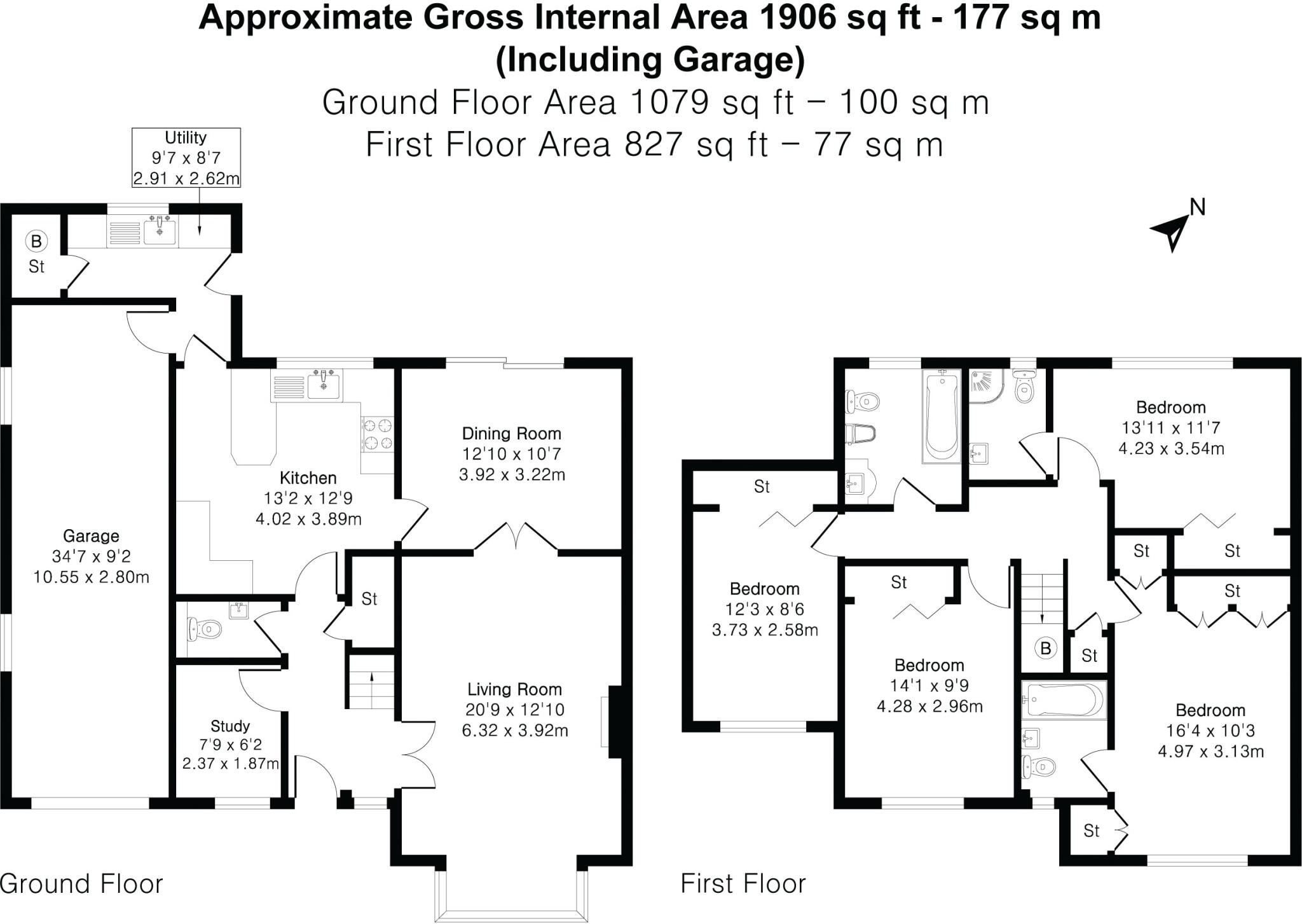 Reads Field, Four Marks, Alton, Hampshire floorplan