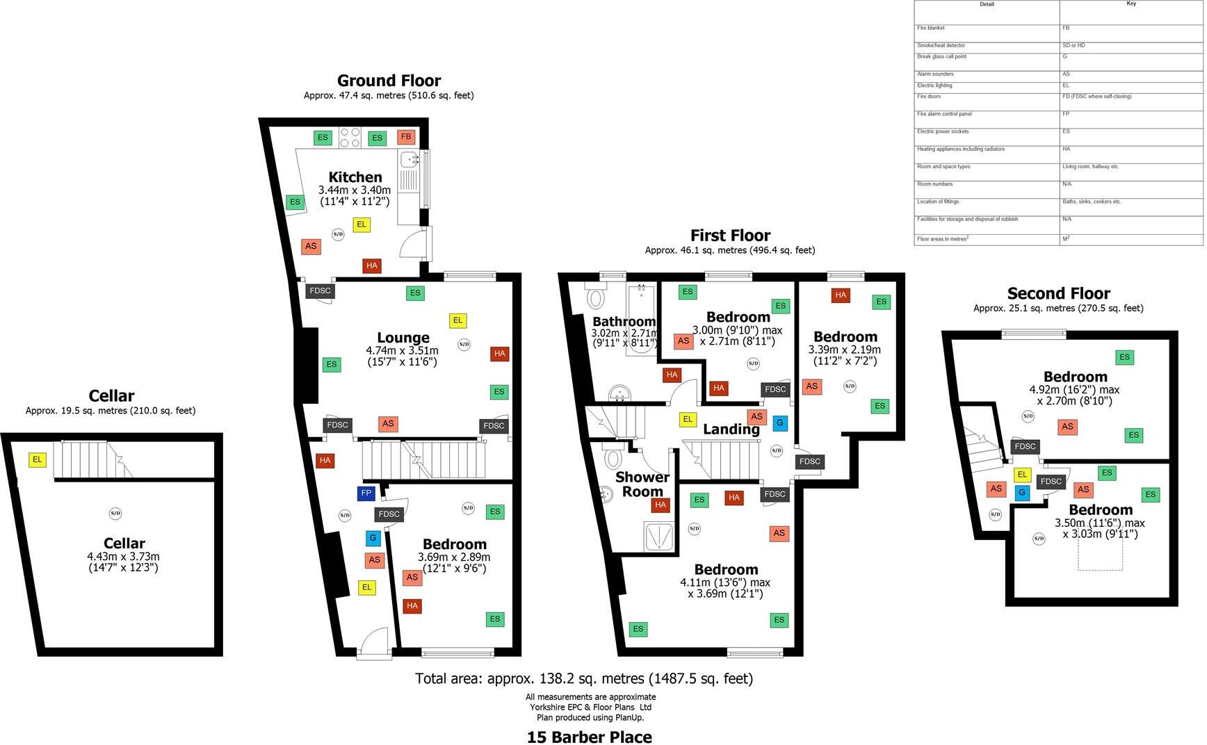 15 Barber Place, Sheffield floorplan
