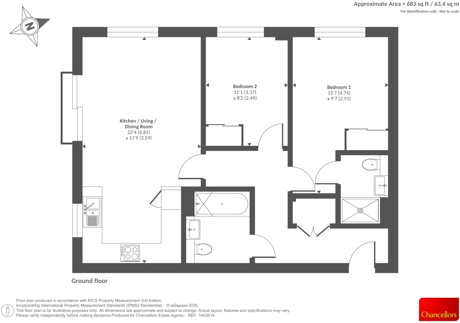 Southcote Lane, Reading floorplan