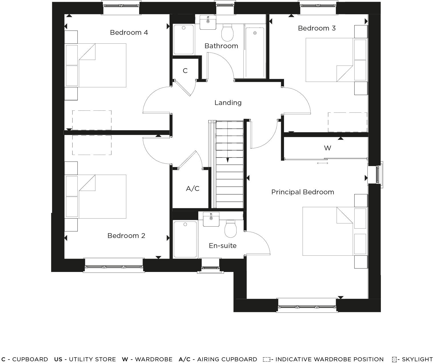 London Road,
Great Chesterford,
CB10 1FU floorplan