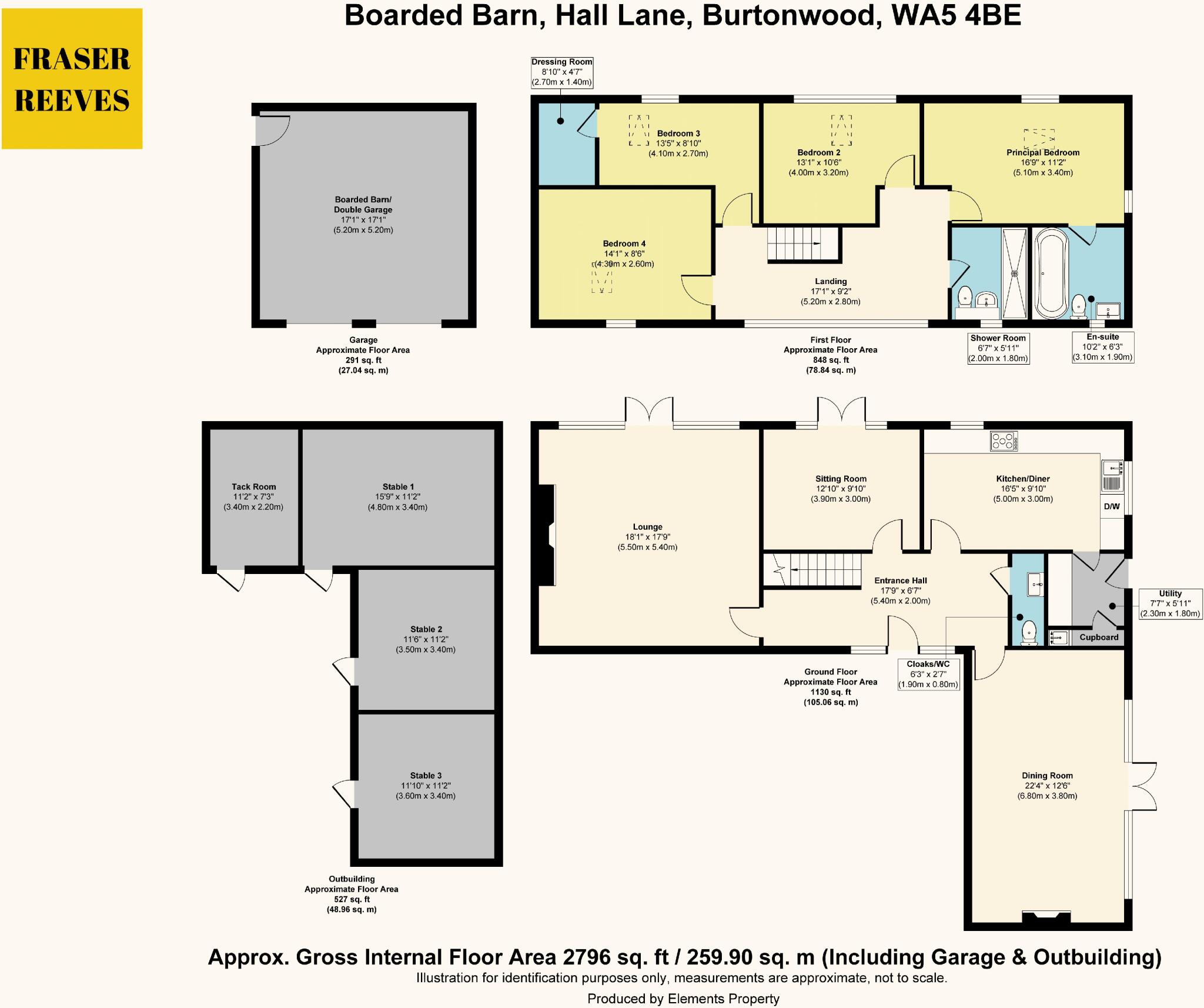 Hall Lane, Warrington floorplan