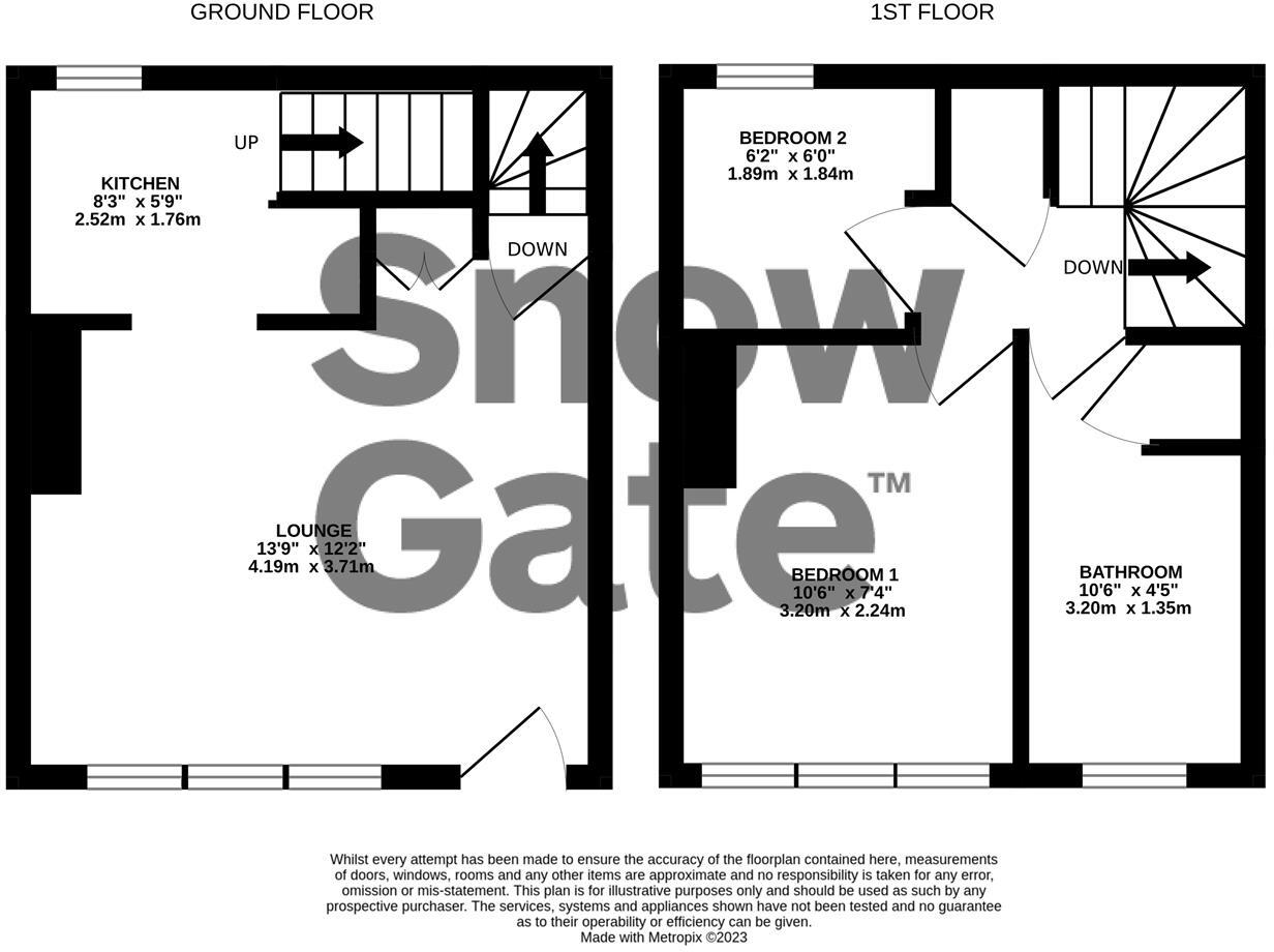 Coley Cottage, Coley Road, Halifax HX3 floorplan