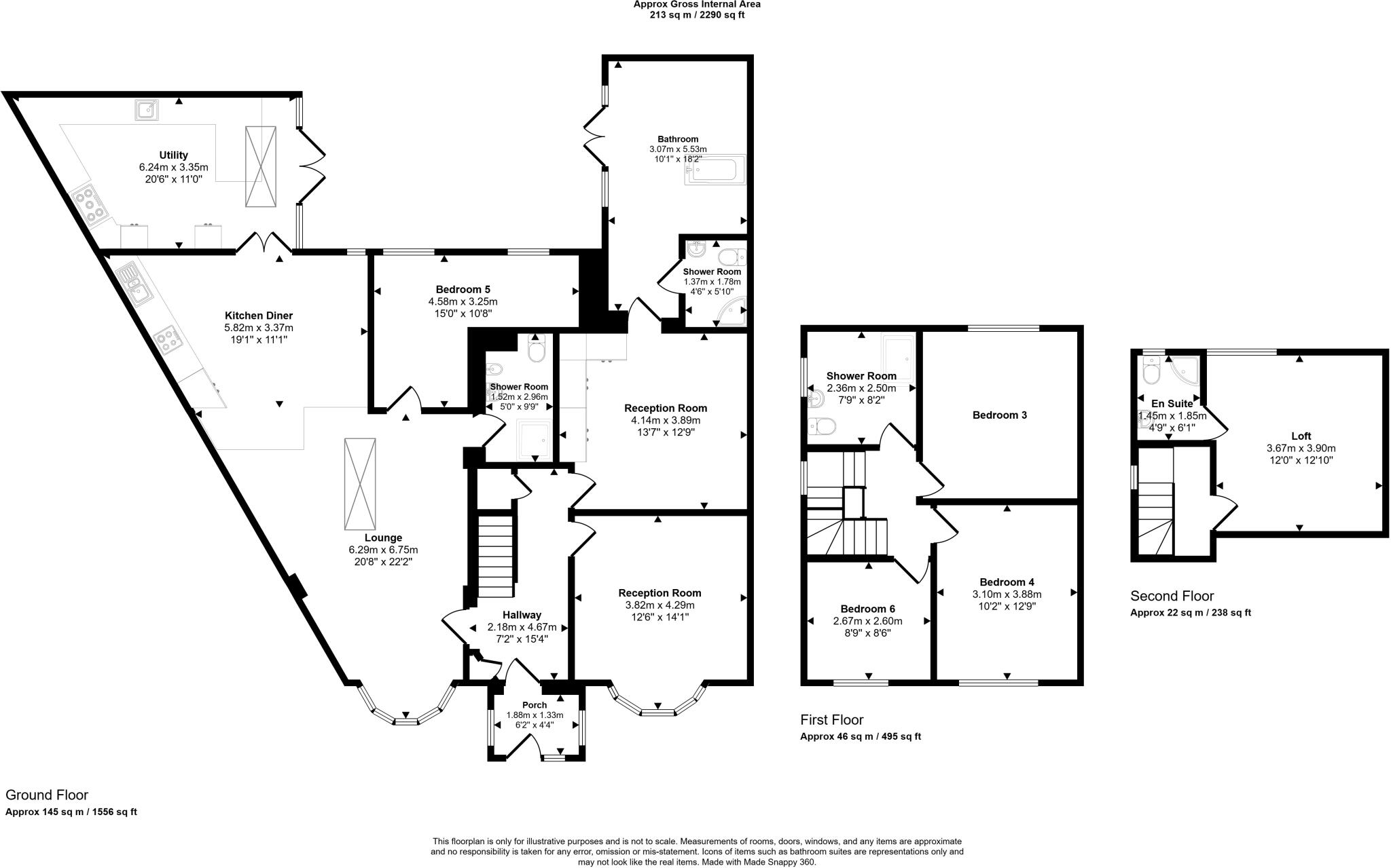 Tiverton Avenue, Grainger Park, Newcastle upon Tyne, Tyne and Wear, NE4 8SN floorplan