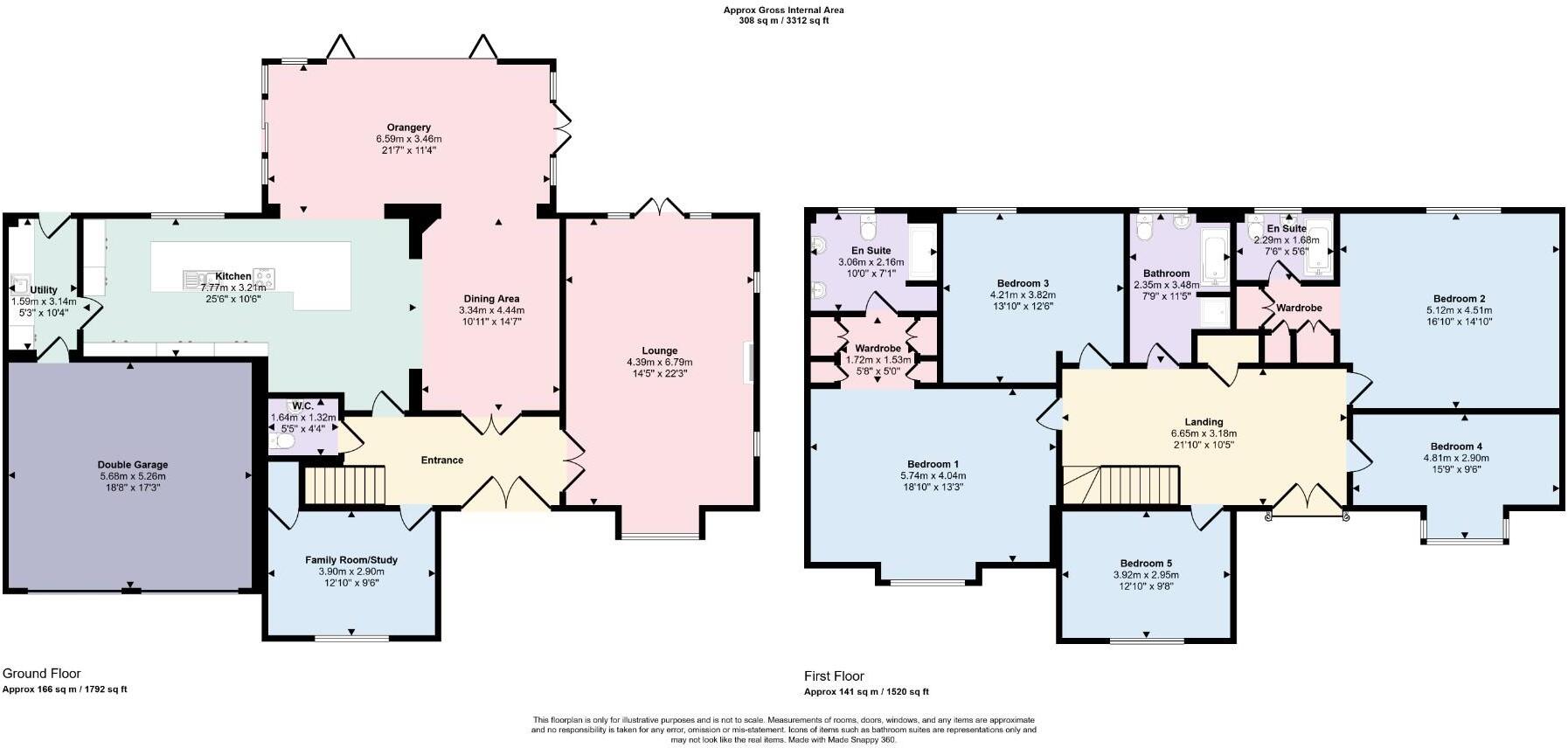 Turnberry Lane, Collingtree Park, Northampton floorplan
