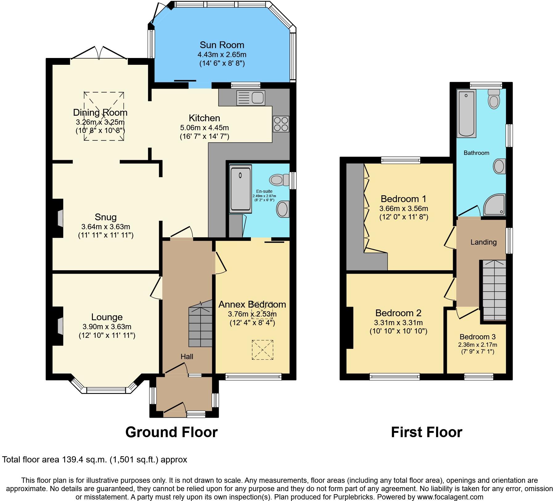 Whalley Avenue, Stoke-on-Trent, ST4 floorplan