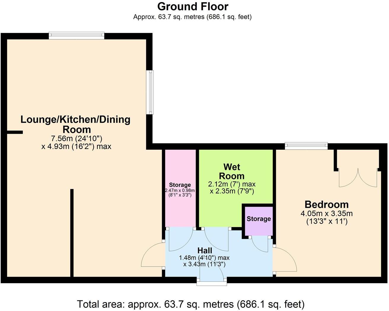 Short Lane, Barton Under Needwood floorplan