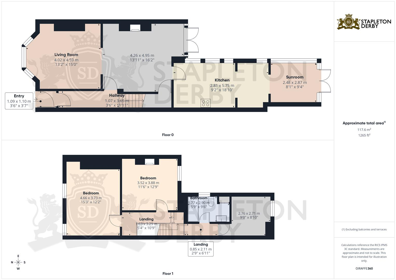 Knowsley Road, St. Helens floorplan