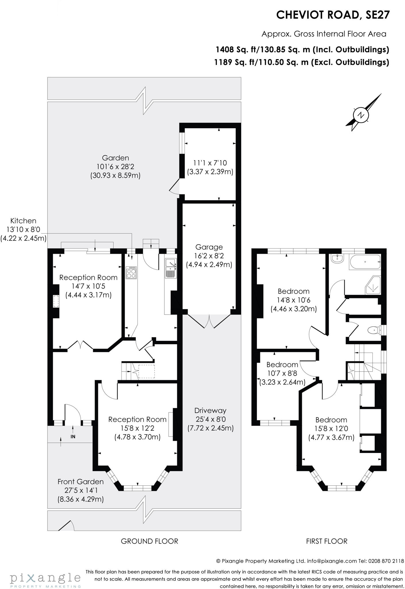 Cheviot Road, West Norwood, London, SE27 floorplan