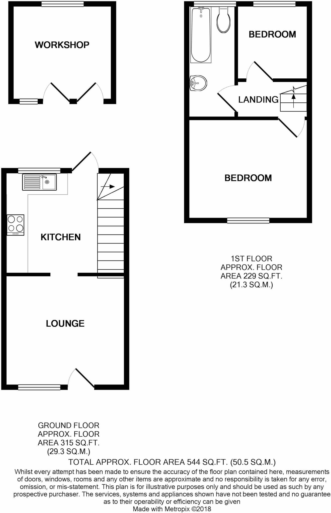 Alexandra Road, St Albans, Herts, AL1 floorplan