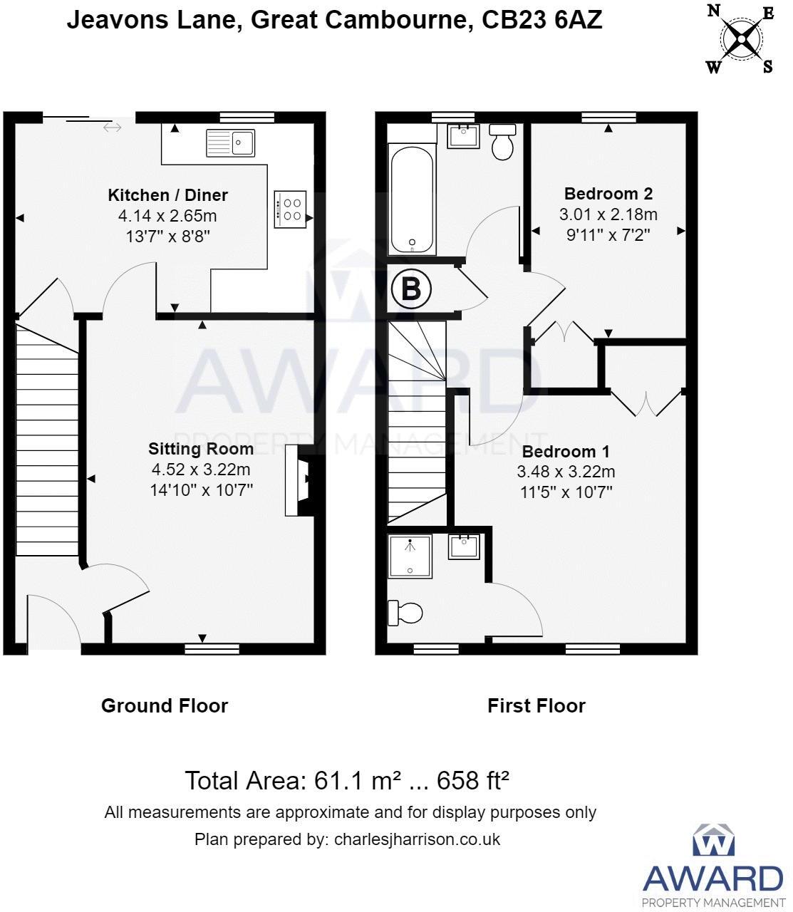 Jeavons Lane, Gt Cambourne, CB23 floorplan