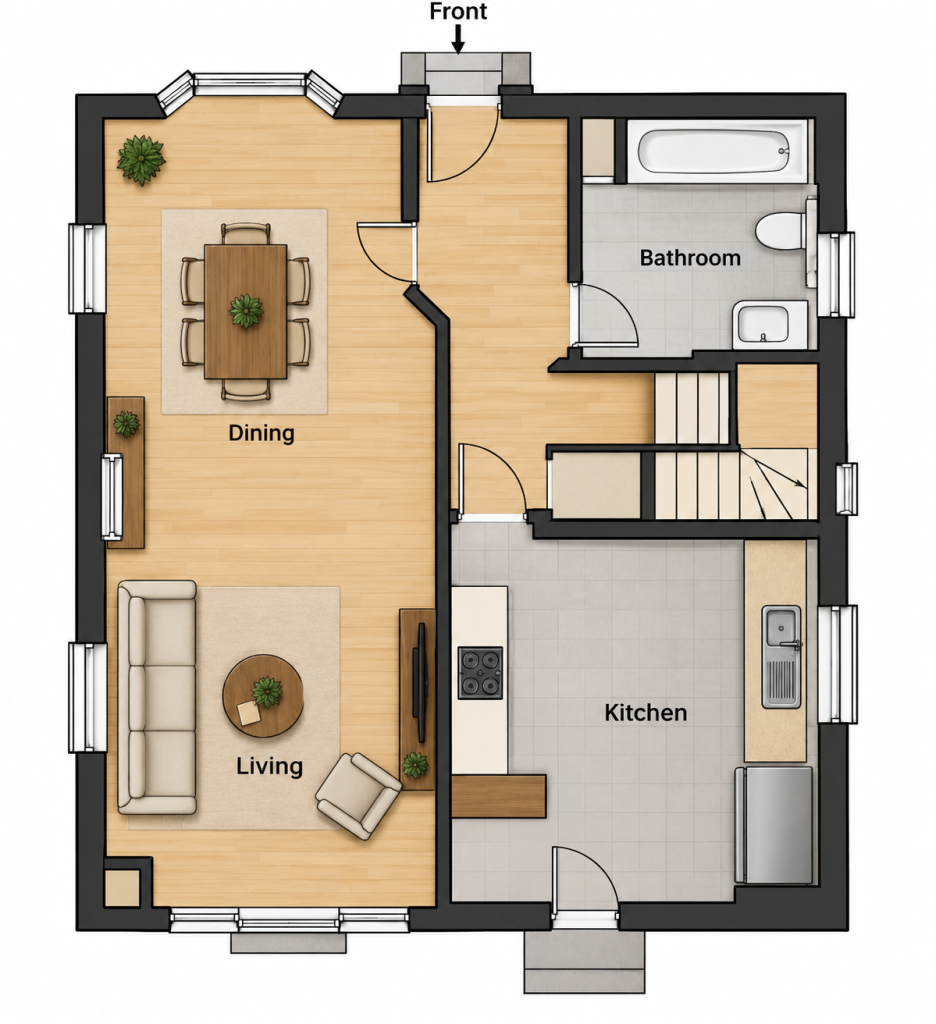 Causeway Crescent, Totton, Southampton SO40 3AY floorplan