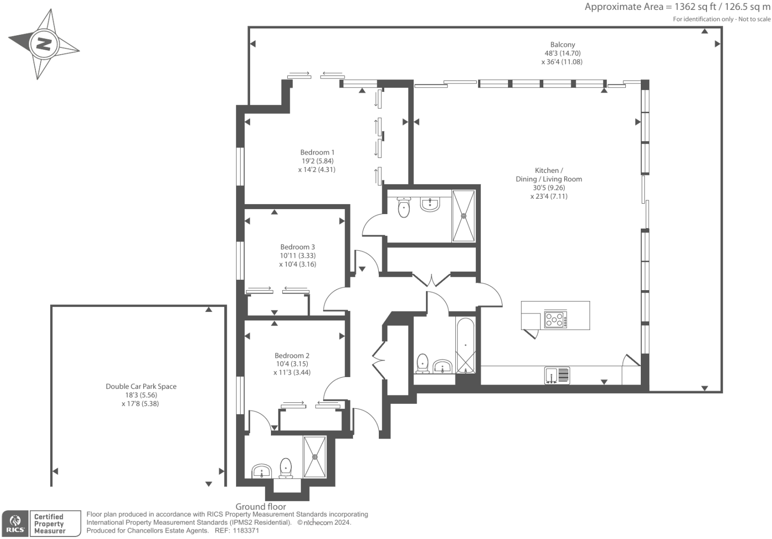 Cape Cross House, Kingman Way, Newbury floorplan