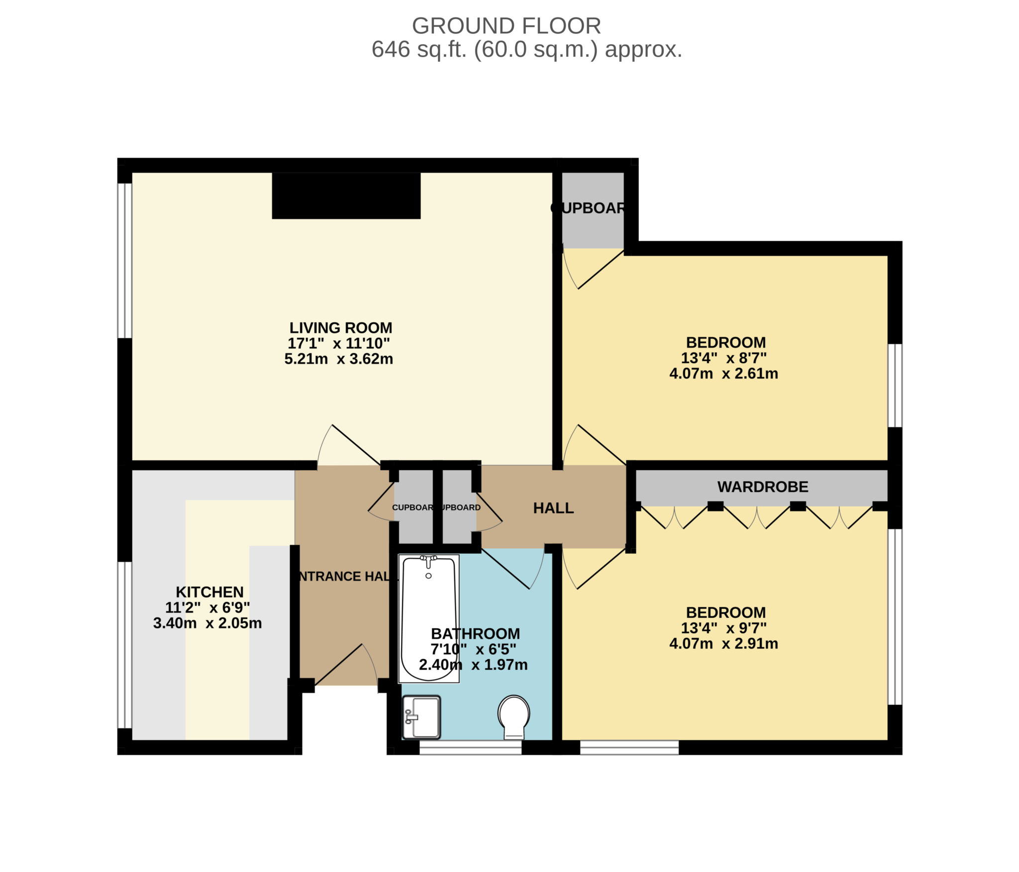 Mowbray Drive, Reading floorplan