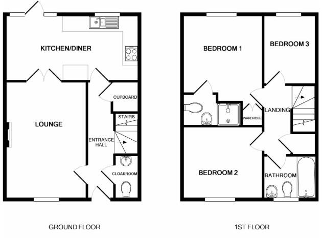 Cotton Lane, Bury St Edmunds, IP33 floorplan