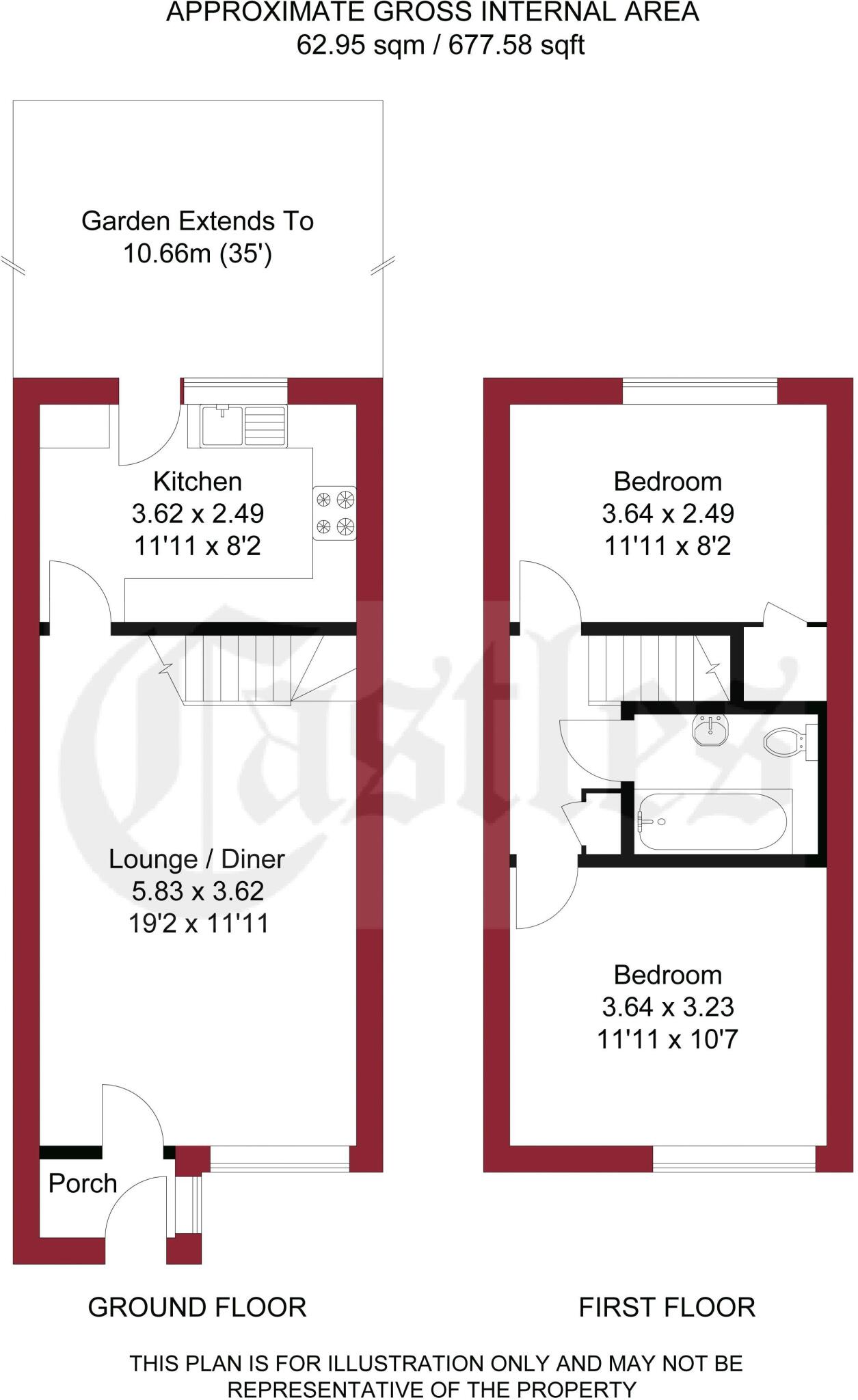 Mason Way, Waltham Abbey floorplan
