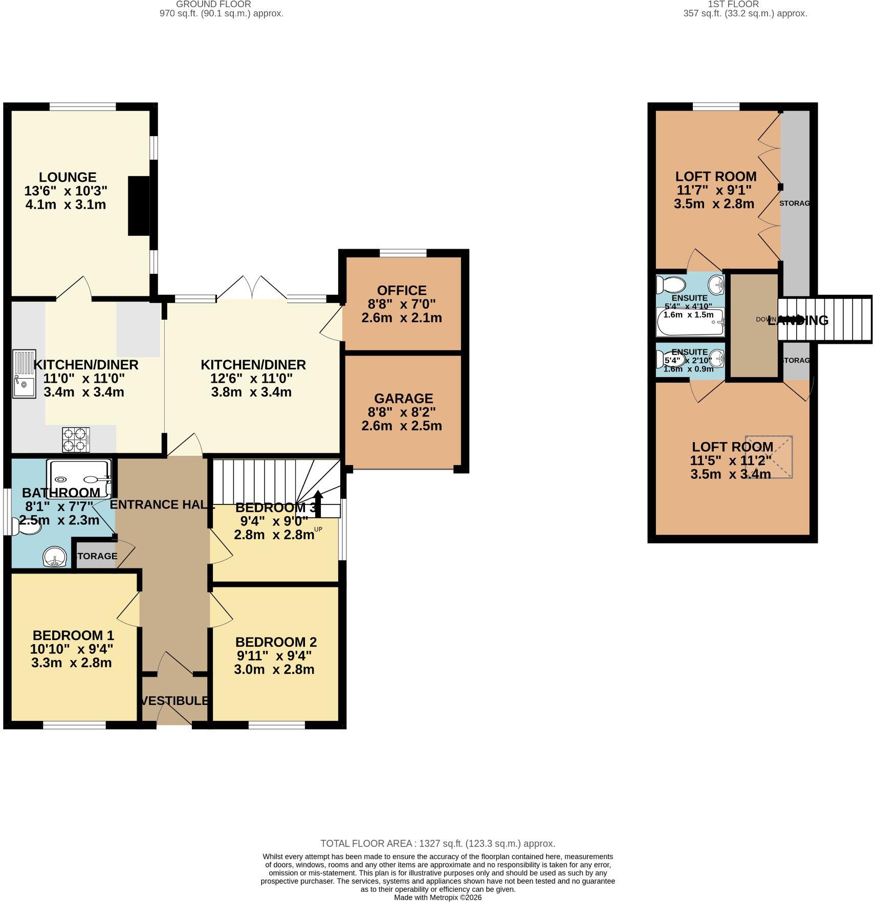 Old Hall Drive, Ashton-In-Makerfield, Wigan, WN4 9NA floorplan