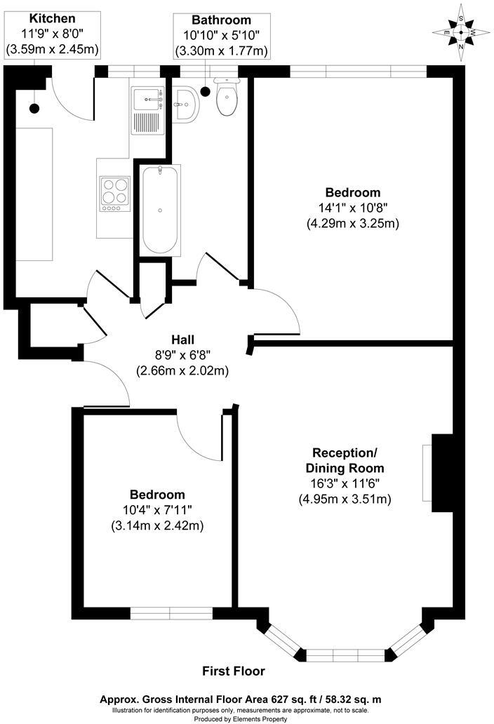 Grosvenor Road, W4 floorplan