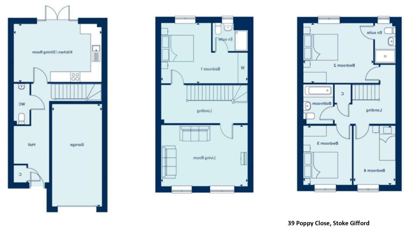 Poppy Close, Stoke Gifford, Bristol, BS34 floorplan