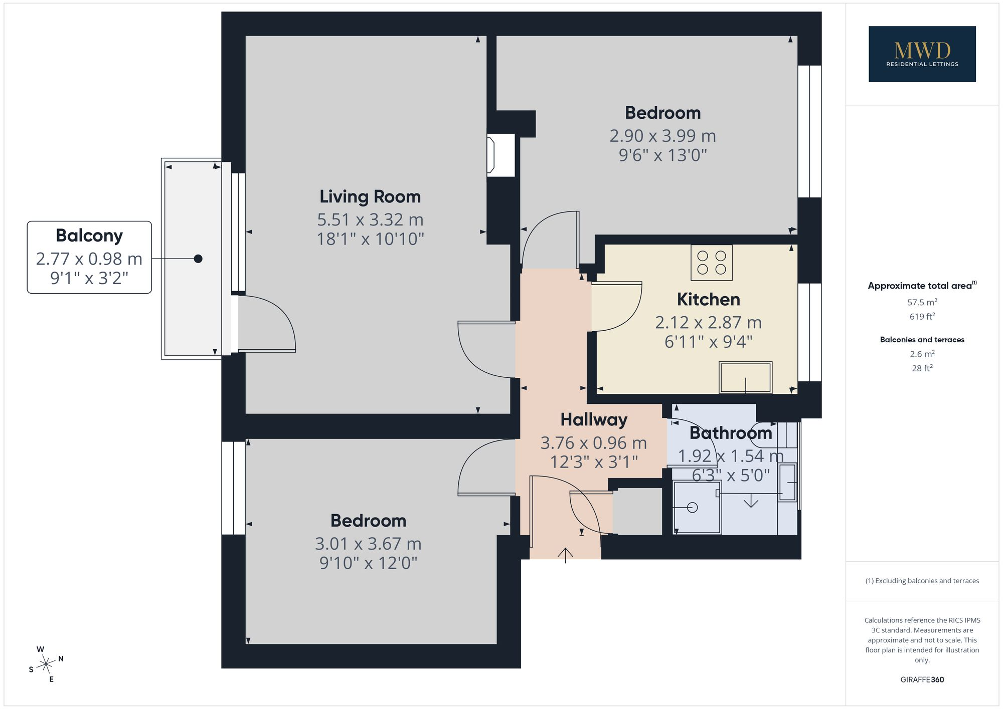 Quebec Drive, East Kilbride, G75 floorplan
