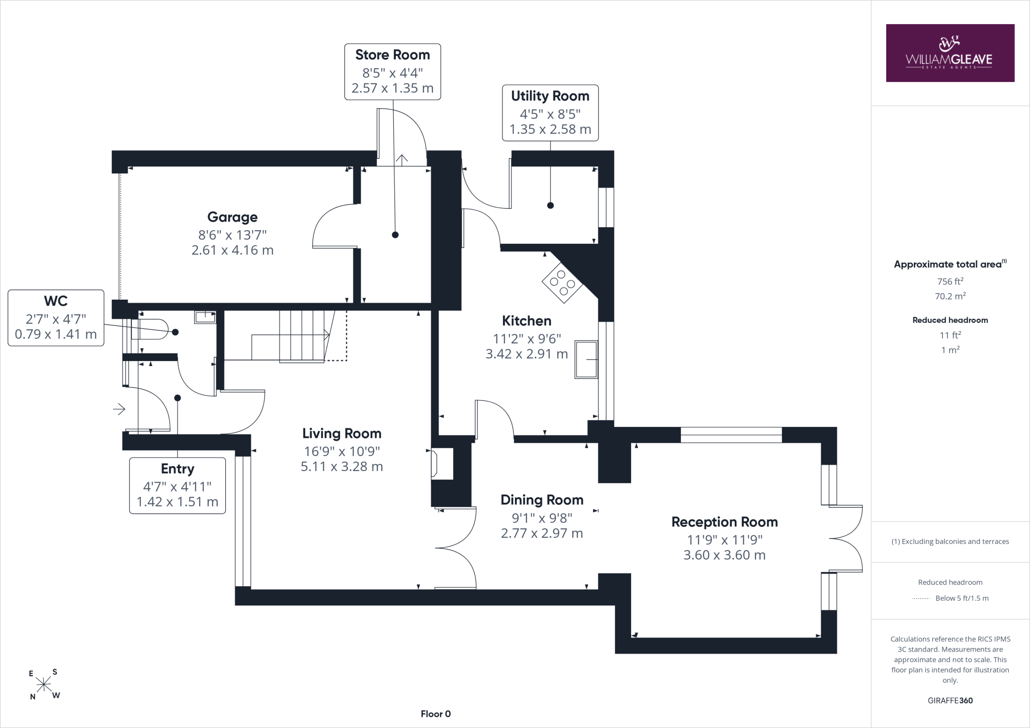 Church Close, Buckley, Flintshire, CH7 floorplan