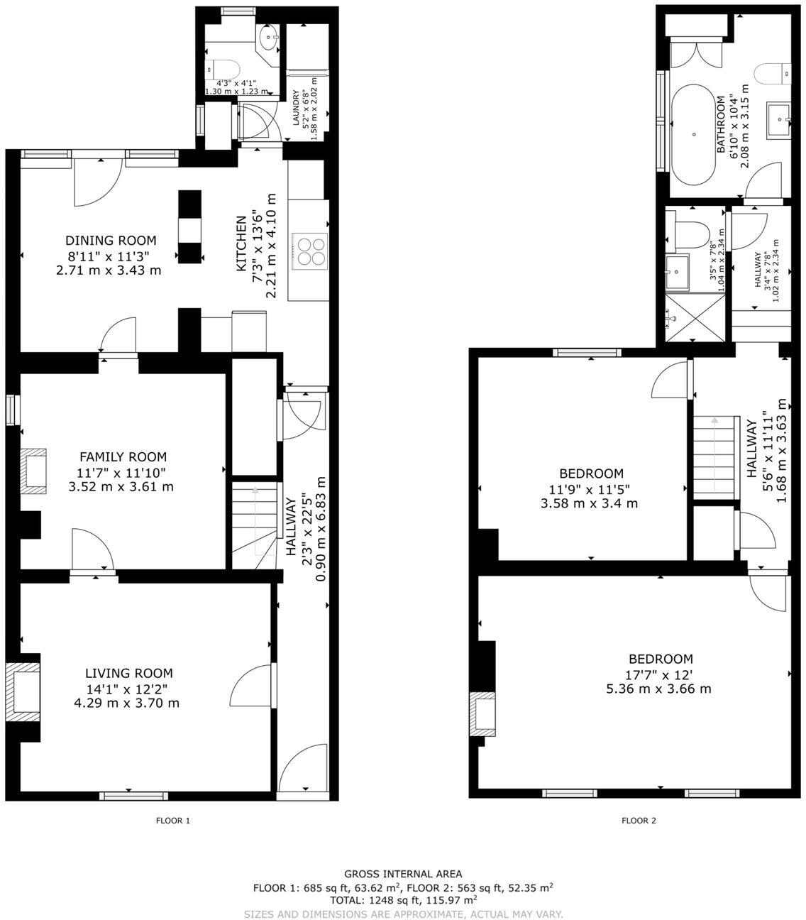 Bridge Street, Oxford, OX2 floorplan