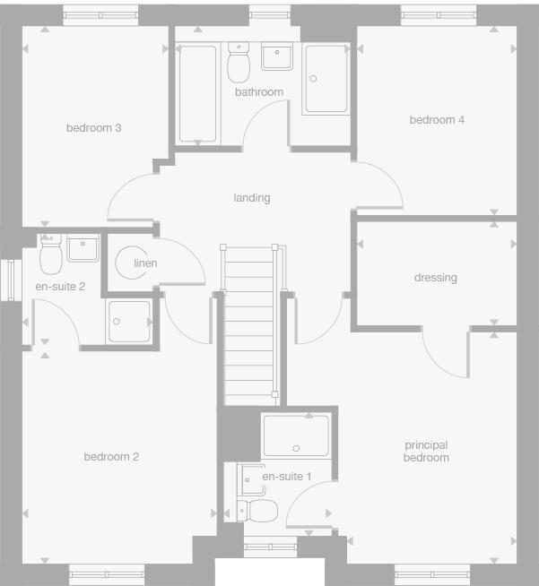 Waverley Drive, Wellingborough, Northamptonshire, 
NN8 1TA floorplan