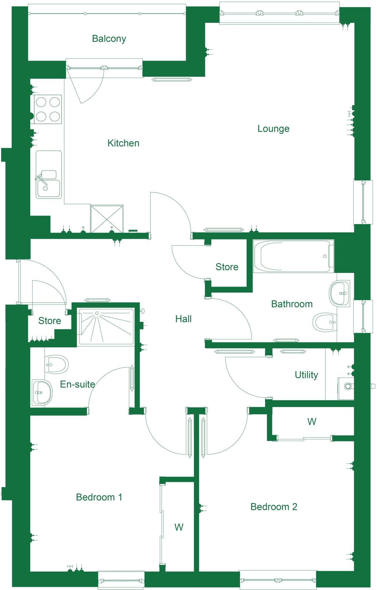 The Maples,
Tarff Road,
Inverness,
IV2 6FU floorplan