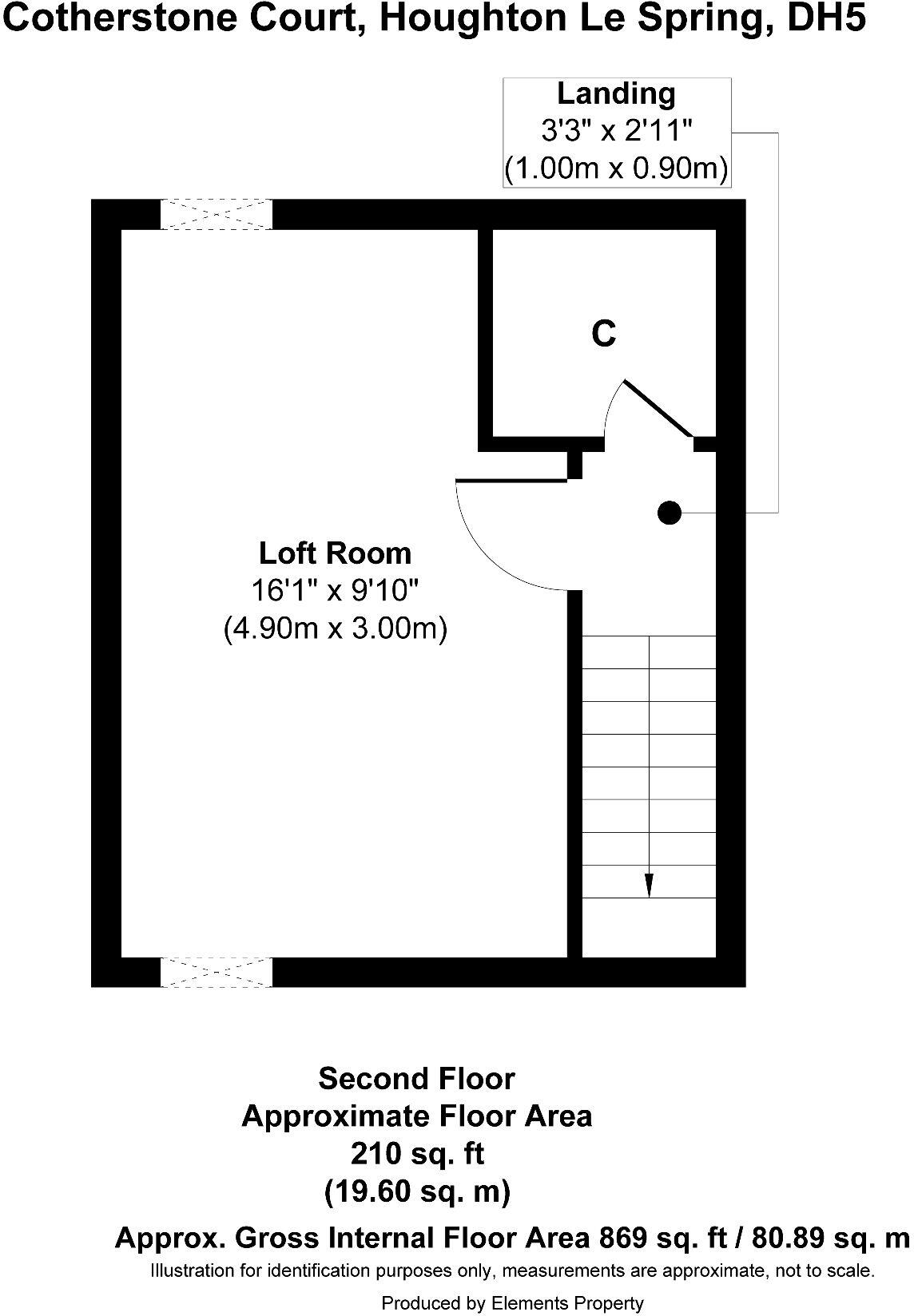 Cotherstone Court, Easington Lane, Houghton le Spring floorplan